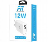 מטען קיר כפול 12W - דגם FTTC12W-DO מבית FiT